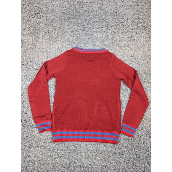 Tipsey Elves Sweater Adult Extra Small Donkey Democrat Hump Elephant Republican - Picture 6 of 7